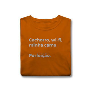 Nome do produtoCachorro, Wi-fi, Minha Cama, Perfeição