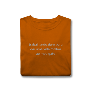 Nome do produtoTrabalhando Duro para meu Gato