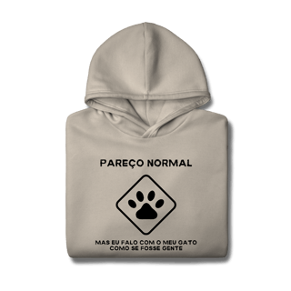 Nome do produtoPareço Normal [Moletom Prime Canguru]