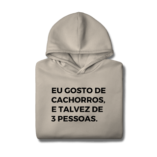 Nome do produtoEu Gosto de Cachorros [Moletom Prime Canguru]