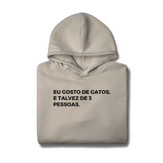 Nome do produtoEu Gosto de Gatos [Moletom Prime Canguru]