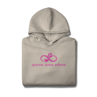 Nome do produtoQuem ama Adota [Moletom Prime Canguru]