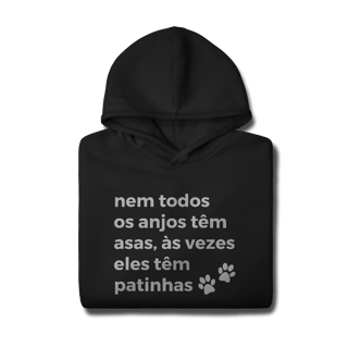 Nome do produtoNem todos os Anjos têm Asas [Moletom Prime Canguru]