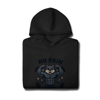 Nome do produtoGYM - No Pain No Gain [Moletom Prime Canguru]