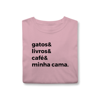 Nome do produtoGatos, Livros, Café, Minha Cama