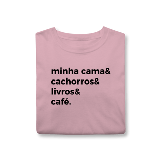 Nome do produtoMinha Cara, Cachorro, Livro e Café