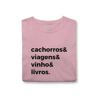 Nome do produtoCachorro, Viagens, Vinho e Livros