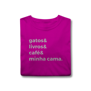 Nome do produtoGatos, Livros, Café, Minha Cama