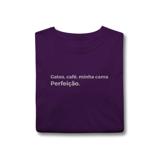 Nome do produtoGatos, Café, Minha Cama