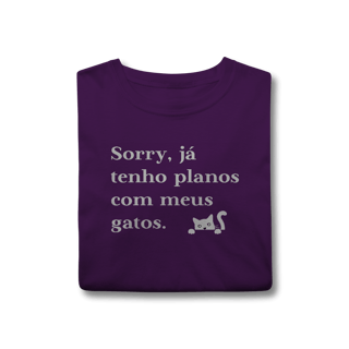 Já tenho Planos com meus Gatos