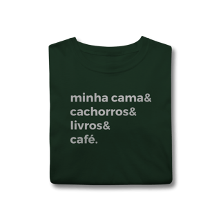 Nome do produtoMinha Cara, Cachorro, Livro e Café