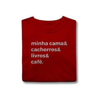 Nome do produtoMinha Cara, Cachorro, Livro e Café