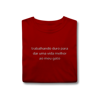 Nome do produtoTrabalhando Duro para meu Gato