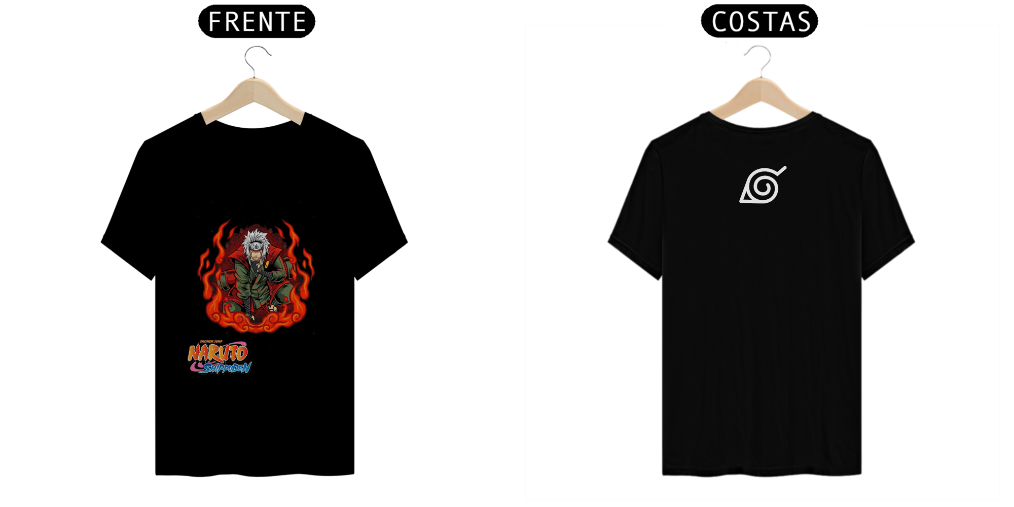 Camiseta naruto - Jiraiya 02