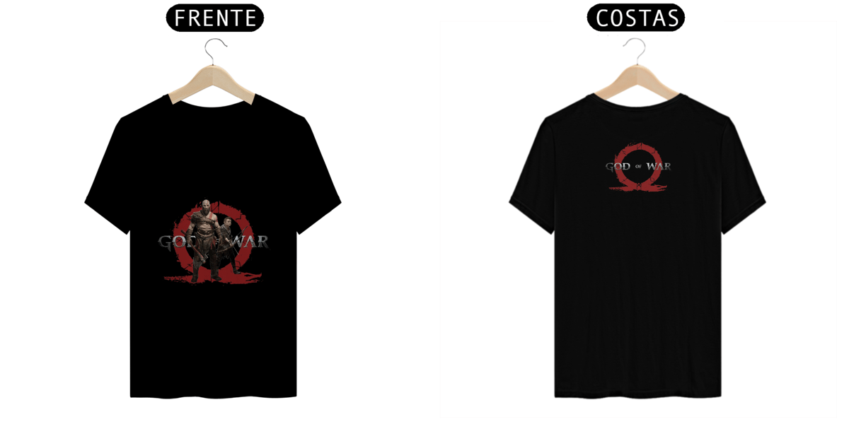 Nome do produto: Camiseta god of War 01