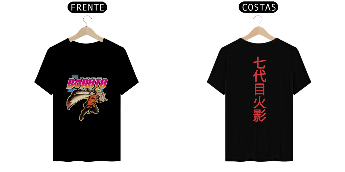 Nome do produto: Camiseta Boruto - Naruto hokage
