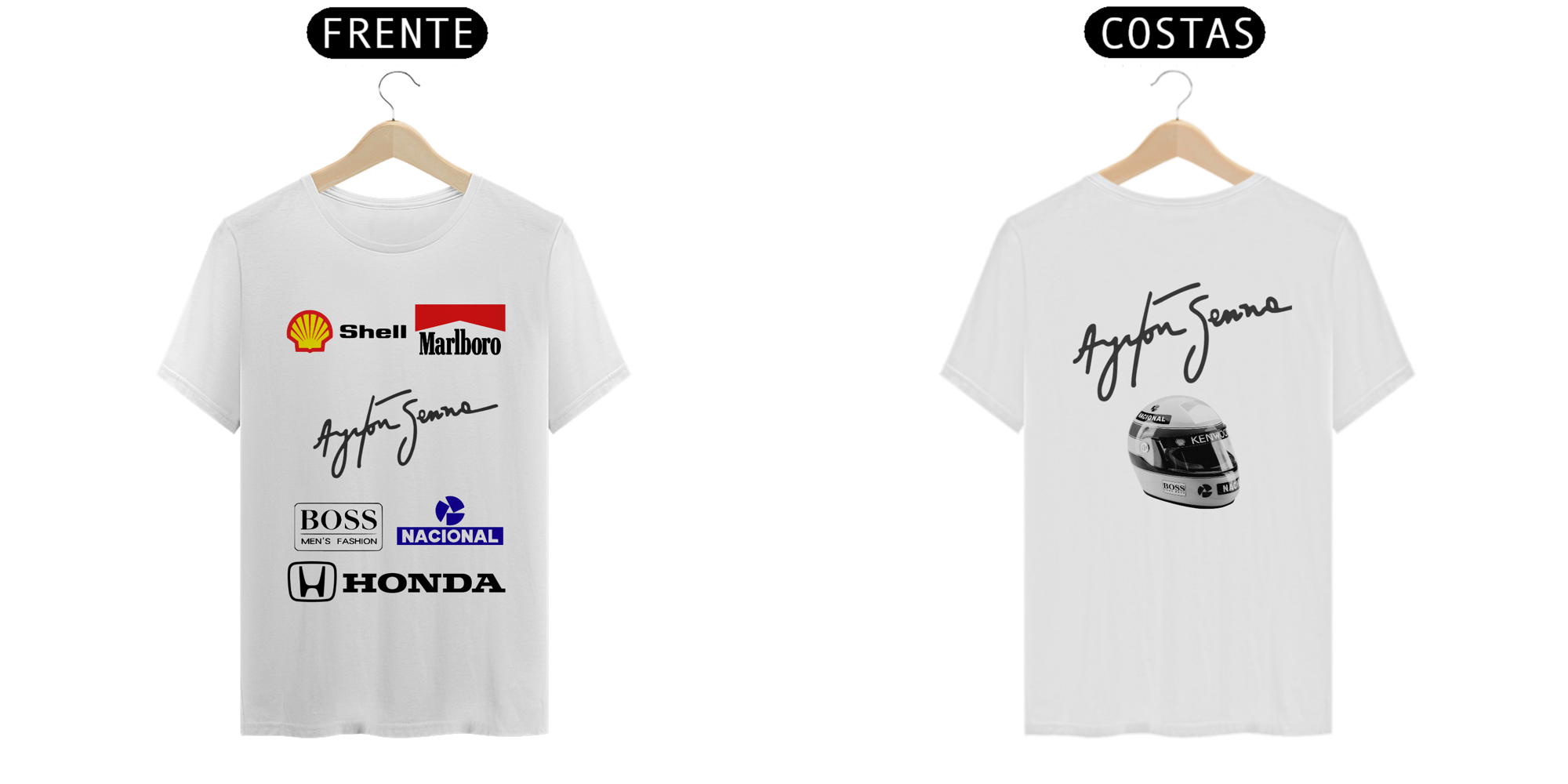 Camiseta Ayrton Senna