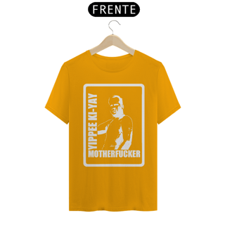 Nome do produto T-Shirt Classic - Die Hard 1 - Yippee Ki-Yay Motherfucker - Branco