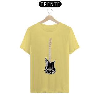 Nome do produto T-Shirt Estonada - Guitarra EVH Striped Series Black White