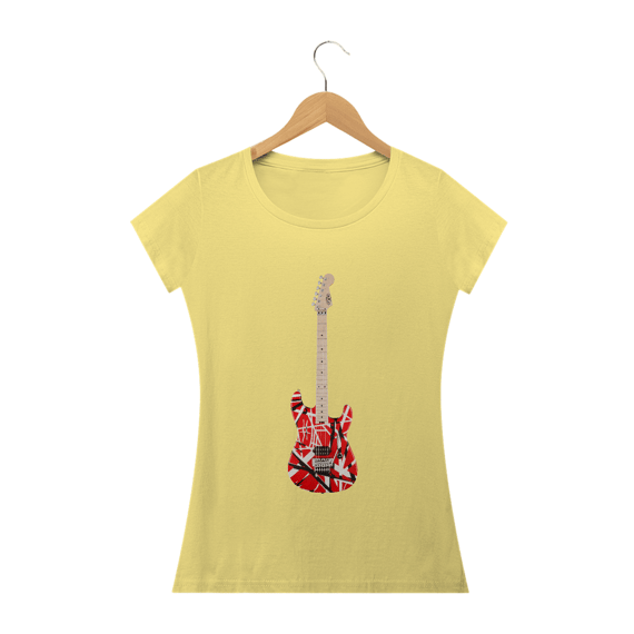 Baby Long Estonada - Guitarra EVH Striped Series Red Black White
