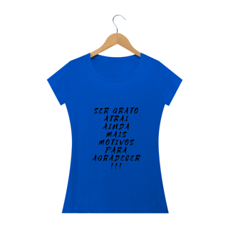 Nome do produto Ser Grato Atrai Ainda Mais Motivos para Agradecer Baby Long Quality