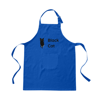 Nome do produto Avental de Brim - Black Cat 1