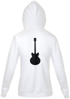 Nome do produto Moletom com Zíper Unissex 4 Hands Luthieria ES335