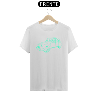 Nome do produto T-Shirt Prime - Carro Antigo 9 Verde 3