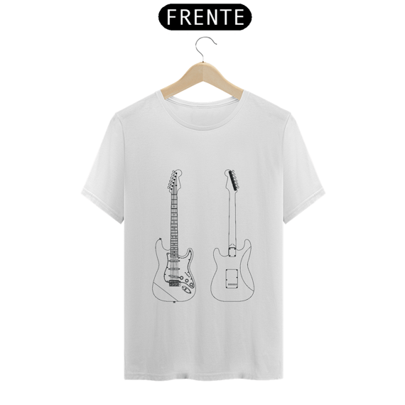 T-Shirt Prime - 4 Hands Luthieria - ST1960 Preta