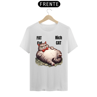 Nome do produto T-Shirt Prime - Fat Cat, Rich Cat 4 Preto