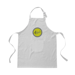 Nome do produto Avental de Brim - 4 Hands Luthieria - Logo - Diversas Cores