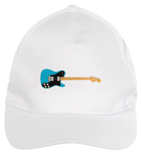 Nome do produto Boné de Brim - Guitarra Fender American Professional II Telecaster Deluxe Miami Blue - HD