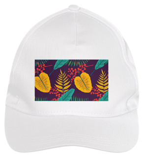 Nome do produto Boné de Brim - Floral 2