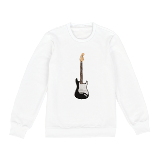 Nome do produto Moletom Fechado Unissex - Guitarra Fender Tom DeLonge Signature Stratocaster