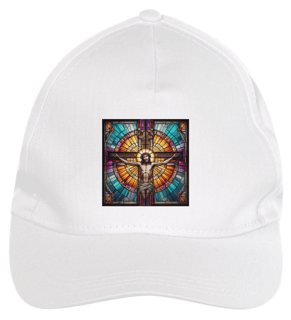 Nome do produto Boné de Brim - Jesus - Vitral 1