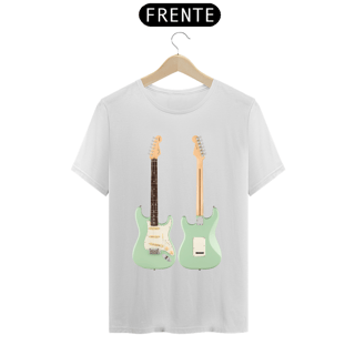 Nome do produto T-Shirt Prime - Guitarra Fender Stratocaster Jeff Beck Signature Surf Green - Modelo 1