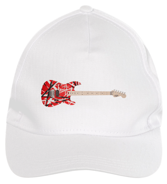 Boné de Brim - Guitarra EVH Striped Series Red Black White
