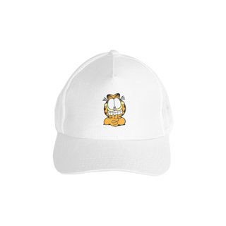 Nome do produto Boné Americano - Garfield Sorrindo - Model 1