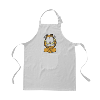 Nome do produto Avental de Brim - Garfield Sorrindo - Model 1
