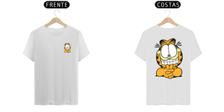 Nome do produto T-Shirt Prime - Garfield Sorrindo - Model 2