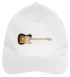 Nome do produto Boné de Brim - Guitarra Fender Telecaster Richie Kotzen Siganture Tobacco Burst - Model 1