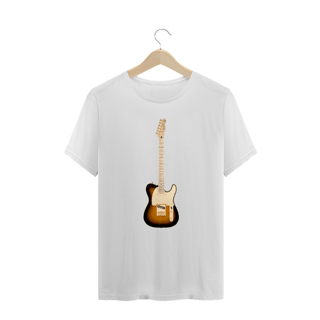 Nome do produto T-Shirt Plus Size - Guitarra Fender Telecaster Richie Kotzen Siganture Tobacco Burst - Model 1