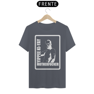 Nome do produto T-Shirt Classic - Die Hard 1 - Yippee Ki-Yay Motherfucker - Branco
