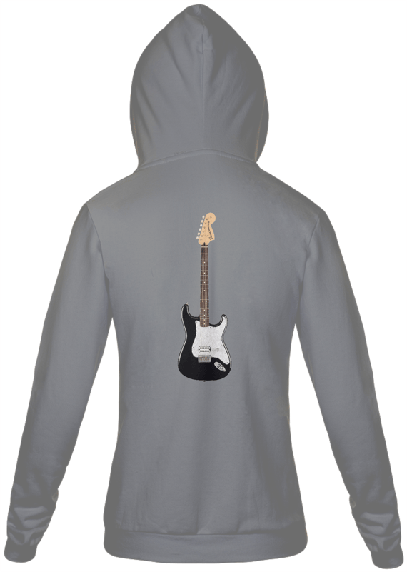 Moletom com Zíper Unissex - Guitarra Fender Tom DeLonge Signature Stratocaster
