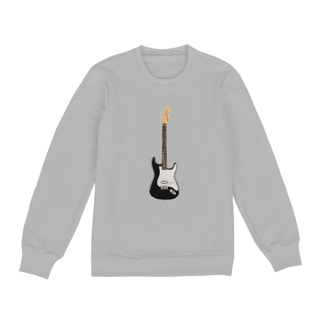 Nome do produto Moletom Fechado Unissex - Guitarra Fender Tom DeLonge Signature Stratocaster
