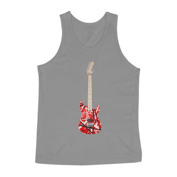 Guitarra EVH Striped Series Red Black White