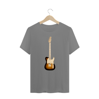 Nome do produto T-Shirt Plus Size - Guitarra Fender Telecaster Richie Kotzen Siganture Tobacco Burst - Model 1