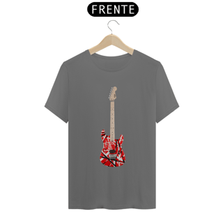 Nome do produto T-Shirt Estonada - Guitarra EVH Striped Series Red Black White