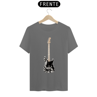 Nome do produto T-Shirt Estonada - Guitarra EVH Striped Series Black White