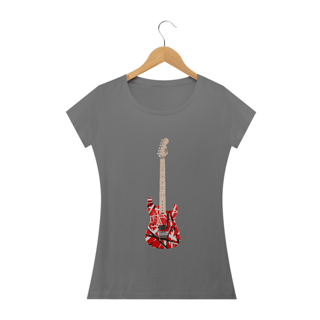 Nome do produto Baby Long Estonada - Guitarra EVH Striped Series Red Black White